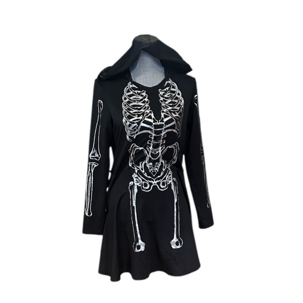 Spirit Halloween skeleton dress XL (5020)